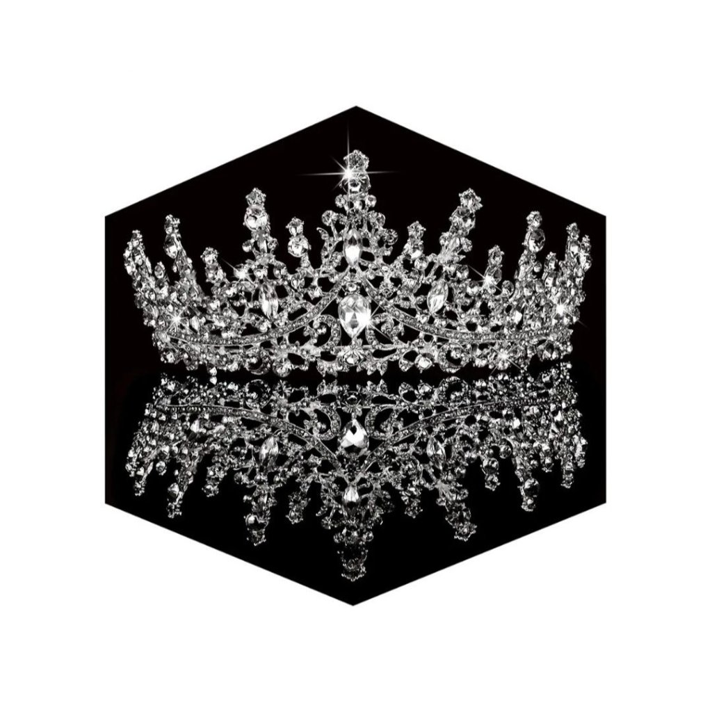 Royal Queen Headband Princess Headpieces For Birthday Prom Pageant Party